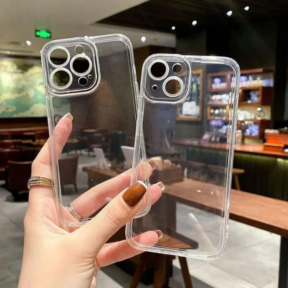 Crystal Clear Soft Silicone Phone Case - Slim and Durable Cover