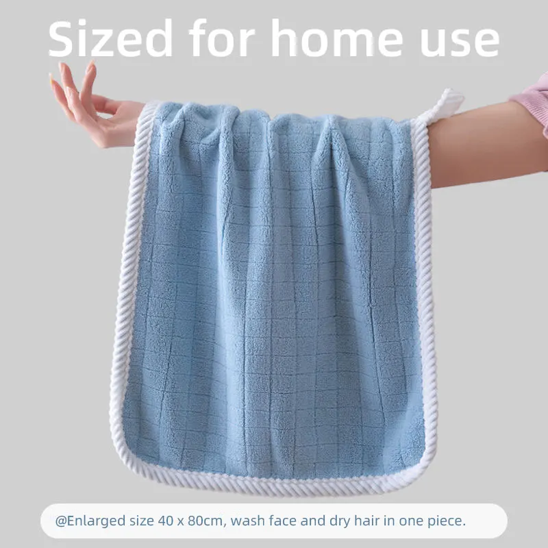 Square Spiral Bath Towel Solid Color Quick-Drying Water-Absorbing Soft Towel for Dry Hair, Household, and Daily Use Beach towels & mats Practical Beach Essentials