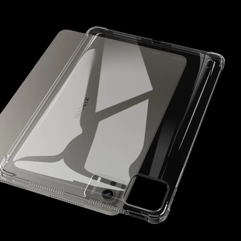 Thickened Soft Airbag Transparent Cover - TPU Protective Tablet Shell