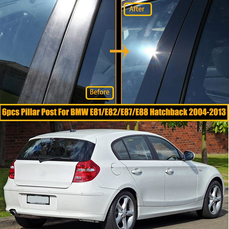 Für BMW 1er E81 E82 E87 E88 2004-2014 Auto Frontscheinwerfer Augenbrauen Augenlir Trim Lampe Aufkleber Abckung Körper Kits Zubehör