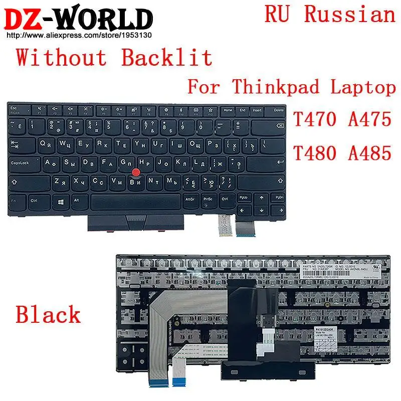 Teclado Para Lenovo Thinkpad T470 T480 A475