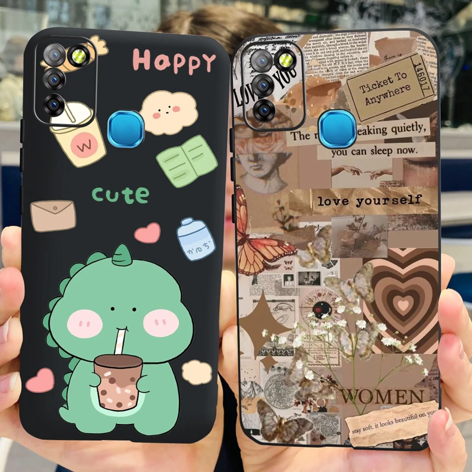 Luxury Painted Bumper Phone Case - Stylish Protective Back Cover