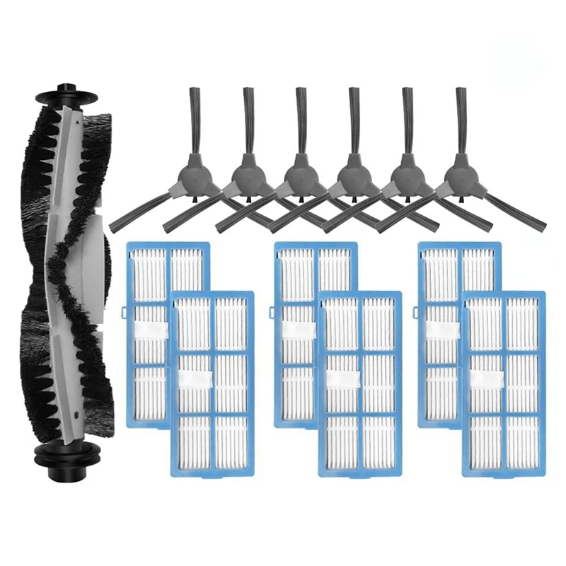 

Replacement Roller Main Side Brush Hepa Filter For Ionvac Robo Vac 2000 Robot Vacuums Cleaner Spare Replacement Parts
