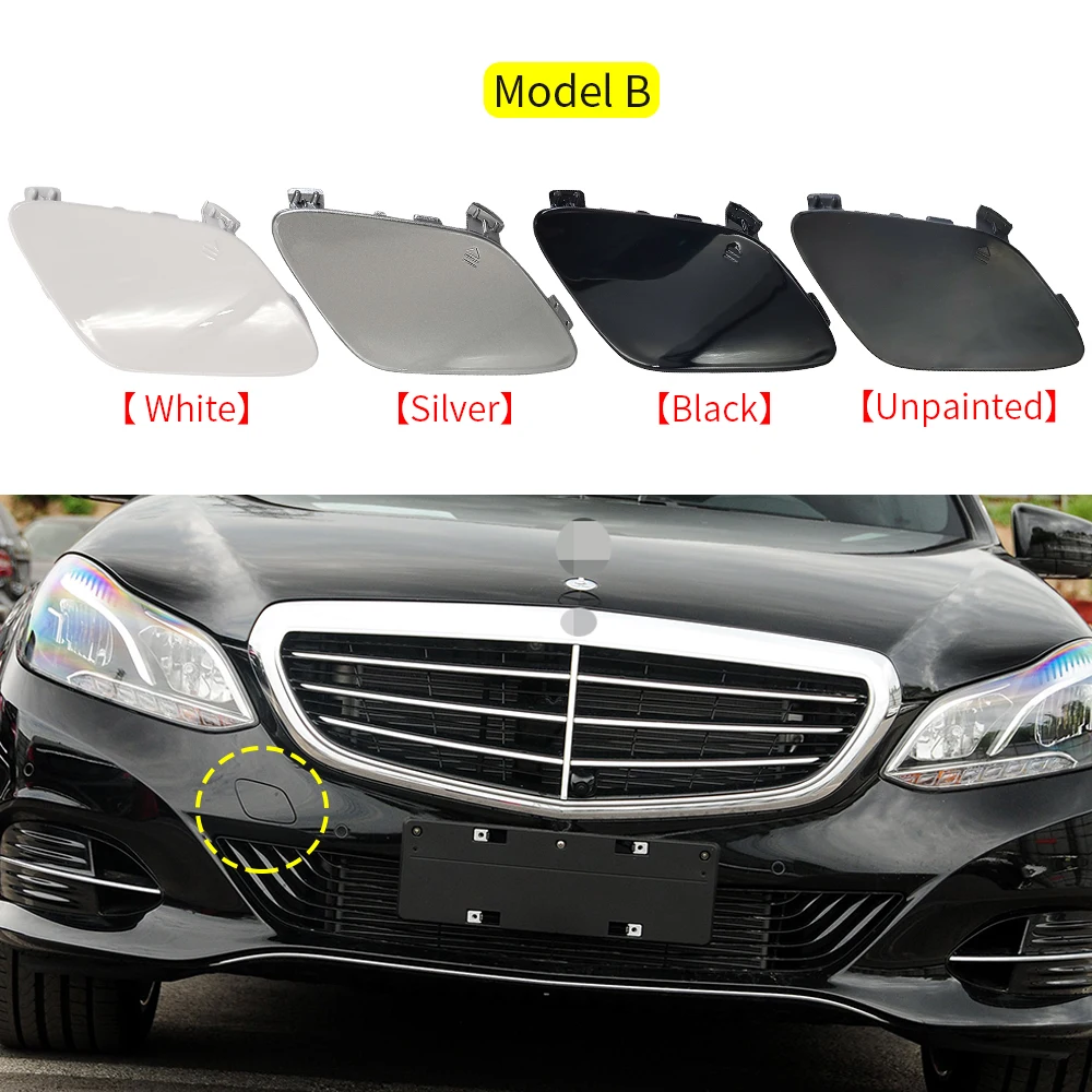 Car Bumper Hook Cover For Mercedes W212 Front Car Bumper Tow Hook Cover Cap Benz E Class 2014-2016 E200 E260 E300 E320 E400 2128852422