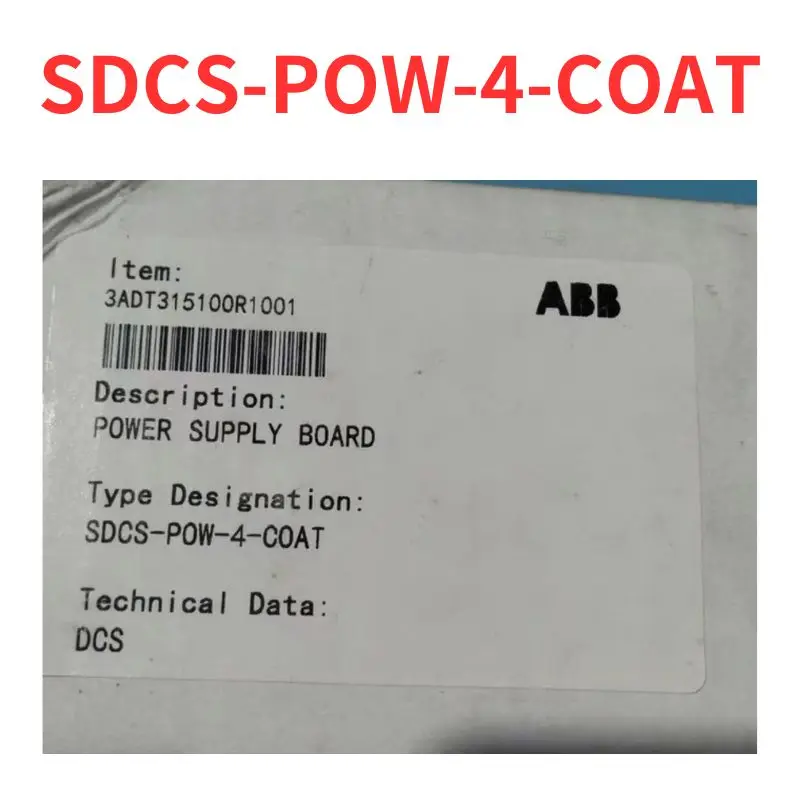 

Second-hand SDCS-POW-4-COAT DC control board test OK Fast Shipping