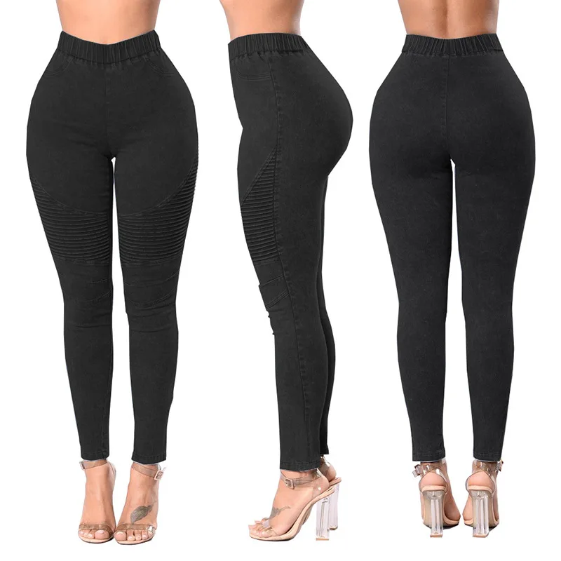 Quần Jean Nữ 21 Phong Cách Mới Cao Cấp Cao Cấp Co Giãn Hông Nâng Thun Quần Slim Mỏng Gợi Cảm Quần Thanh Niên thời Trang Streetwears cargo pants for women Jeans