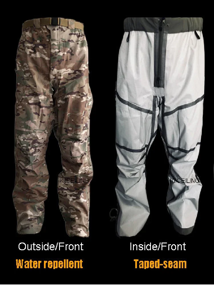 Tactical Suit Combat Uniform Hiking Climbing Hardshell Tactical Pants For Men