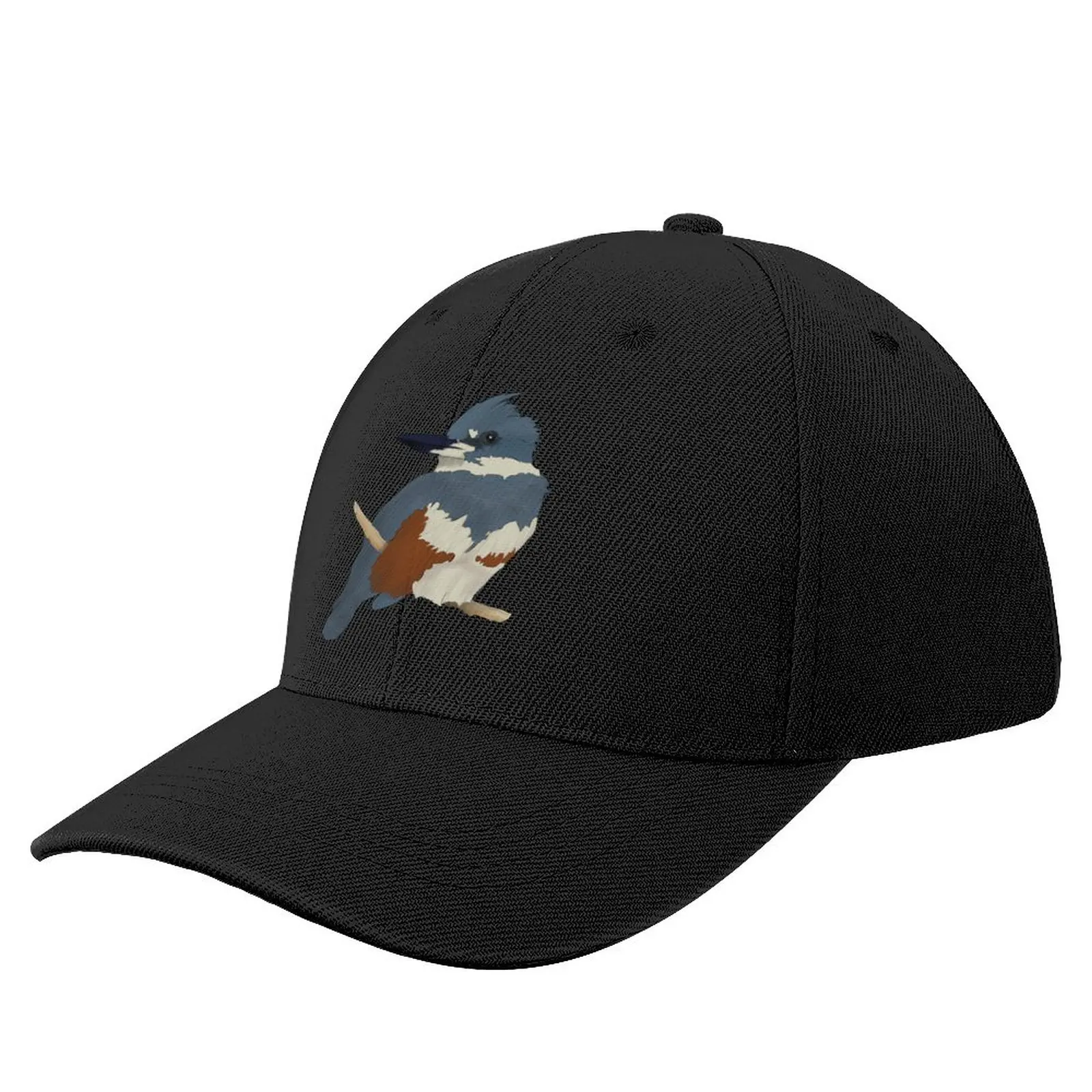 

Belted Kingfisher Baseball Cap Sports Caps Hood Woman Hats Men's