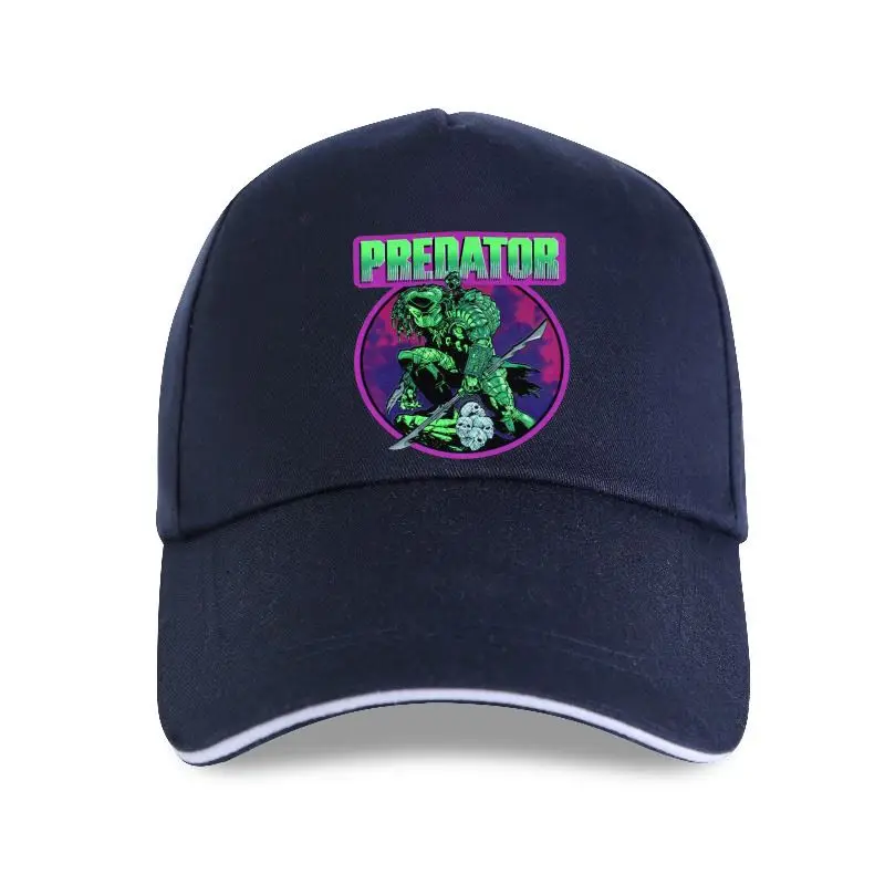 

2022 Fashion Predator Mens Baseball Cap - Neon Green And Purple Predator Circle Logo Image