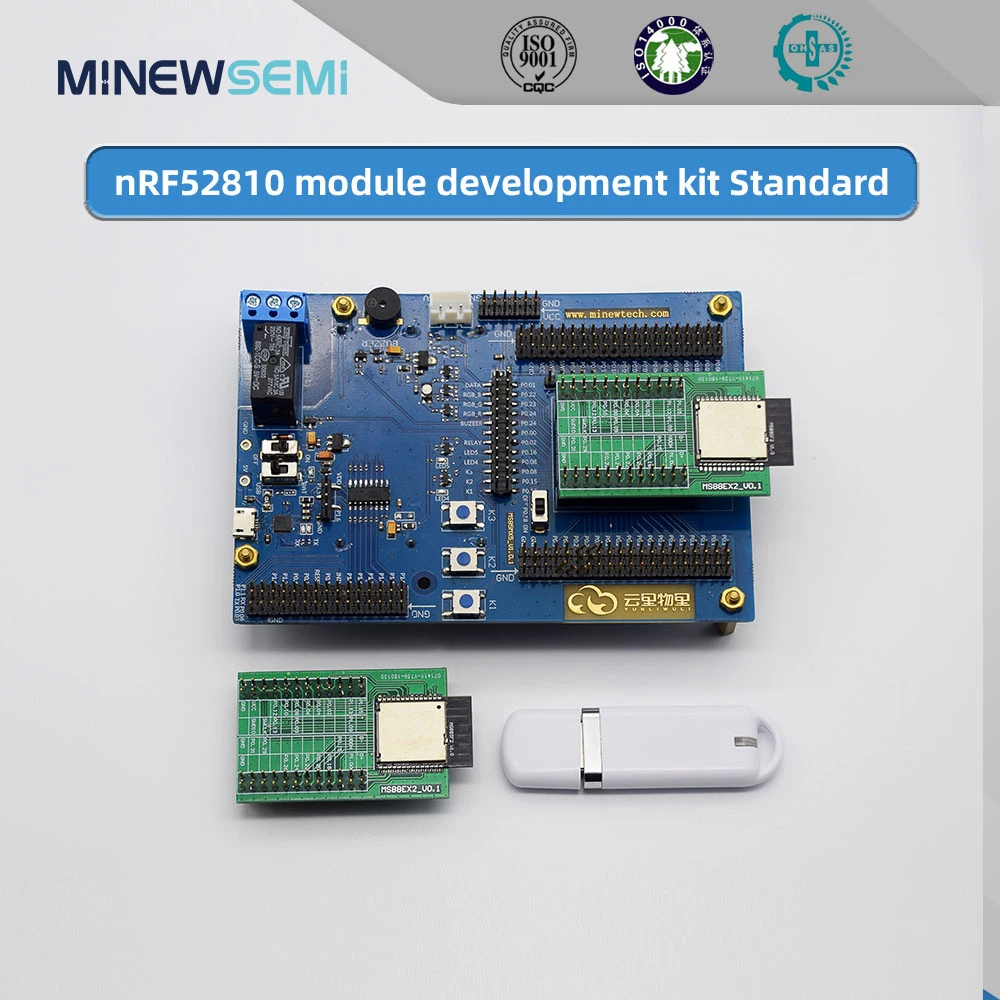Minew nRF52840 MS88SF2 Module Development Kit Evaluation Board with