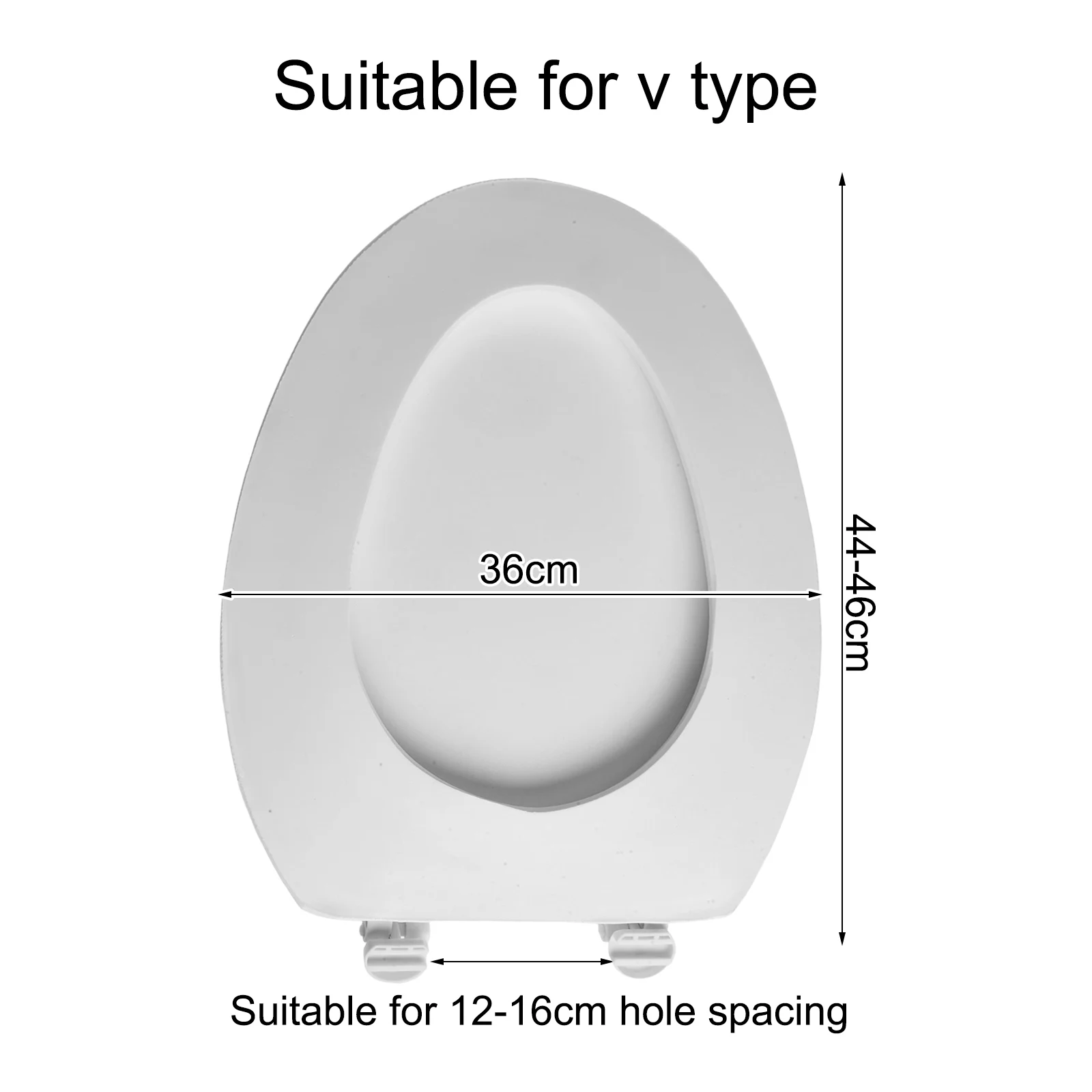Removable Toilet Cover EVA Toilet Pad Resistant To Moisture Stylish Bathroom Decor Blue Cover For Standard Toilets 3