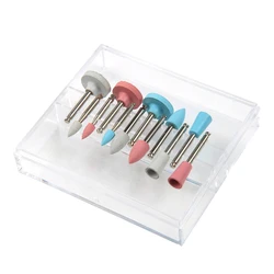 12 - Piece Dental Silicone Rubber Polishing Set (12Pcs rectangular)