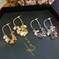 2024 New Senior Luxury Delicate Long Tassels Drop Earrings Fashion Versatile Exaggerate Metal Women Jewelry Girl's Earrings 5