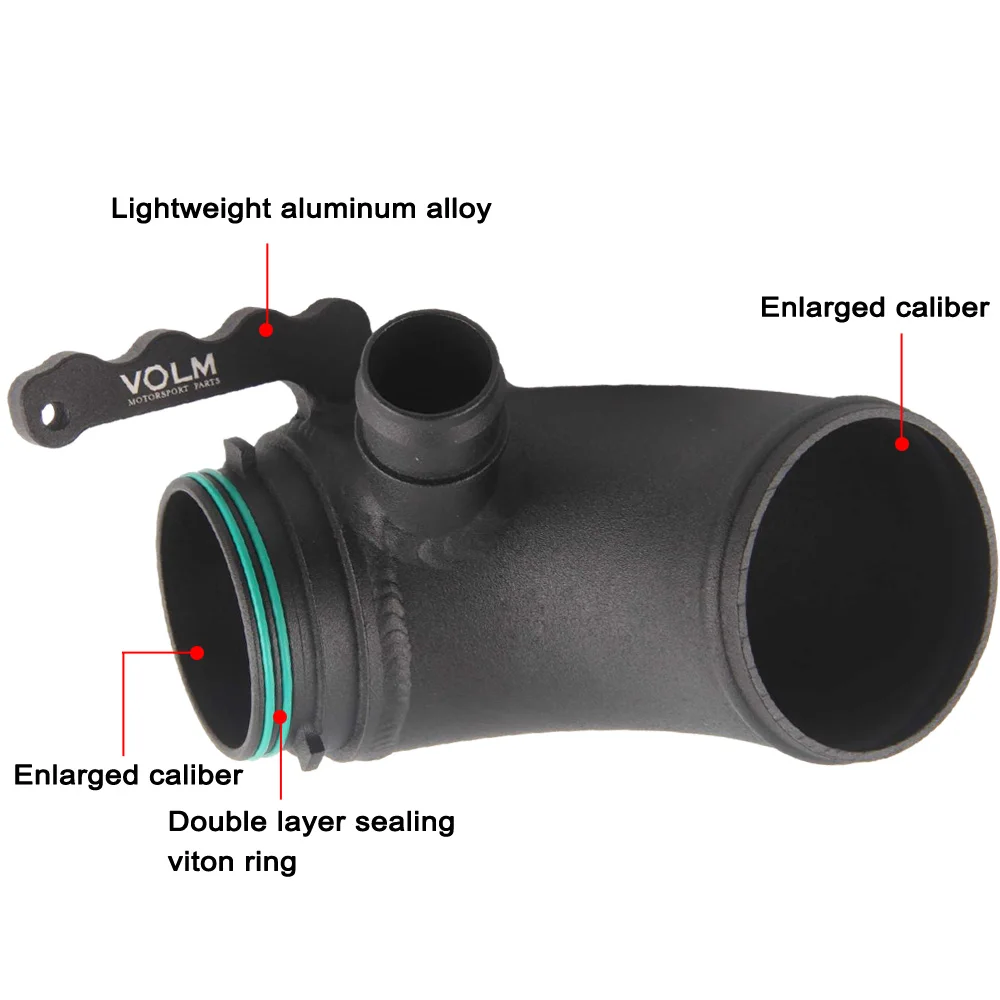 Air Intake Kit Silicone Hose For VW Audi