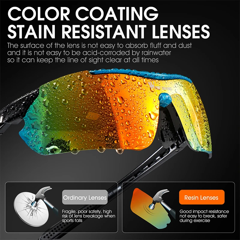 Details about   Polarized Cycling Sunglasses UV400 5 Lens Set Outdoor Sports MTB Road Bicycle 