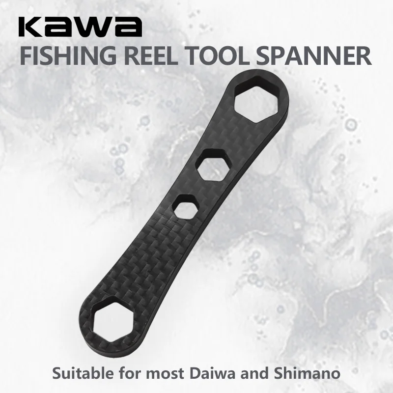 Kawa 1pc Fishing Tool Carbon Carbon Fiber Material Portable M7