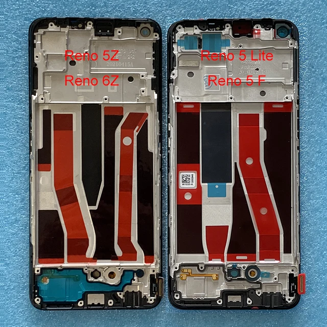 リノ5 Reno5 Middle Frame For OPPO Reno 5 4G 5G Reno5 Z 5Z Frame 5F