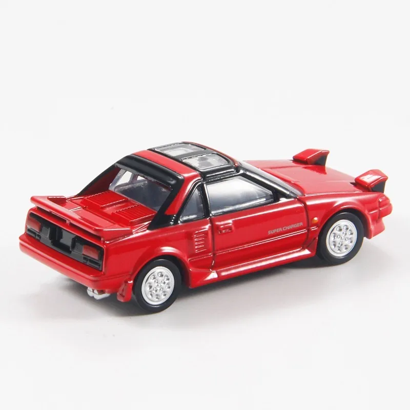 

TOMY Tomica Toy Simulation Alloy Car Model Anime 1/60 Mini Static Red TP40 Toyota MR2 Sports Car Children Toys for Boys Y2k Gift