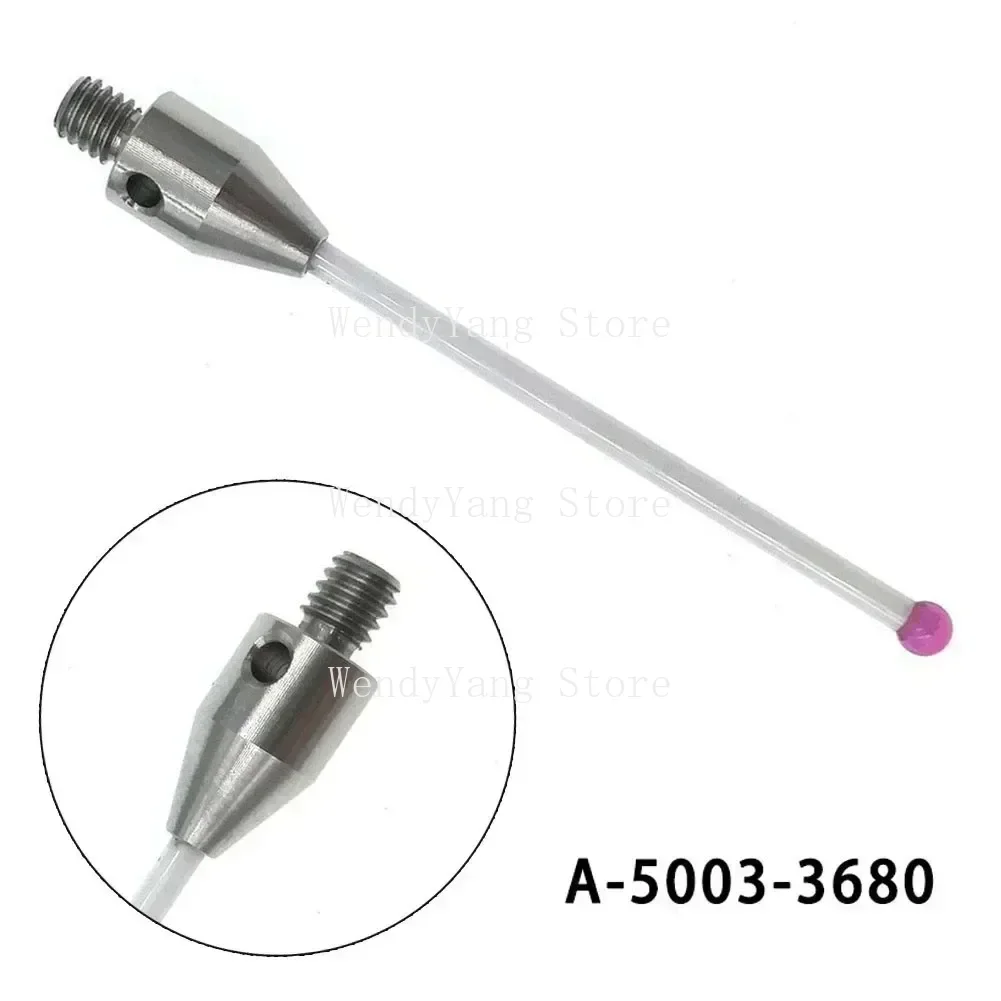 CMM Touch Probe Stylus 3mm Dia Rubine Ball Ceramic Stem M4 A-5003-3680/ 0051 Tools
