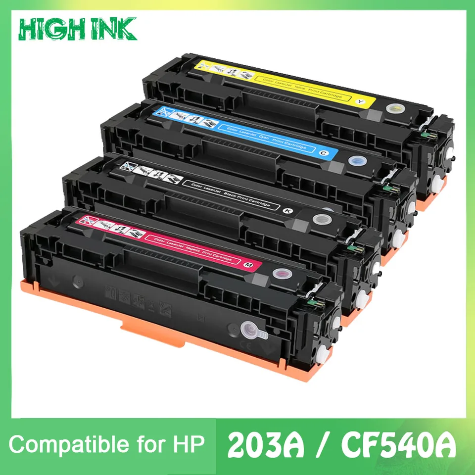 LxTek 203X CF540X Kompatible für HP 203X 203A Toner Set für HP Color LaserJet Pro MFP M281fdw Toner für M281fdw M280nw M281fdn M281cdw M254dn M254dw M254nw CF540A (4er-Pack LxTek 203X CF540X Kompatible für HP 203X 203A Toner Set für HP Color LaserJet Pro MFP M281fdw Toner für M281fdw M280nw M281fdn M281cdw M254dn M254dw M254nw CF540A (4er-Pack
