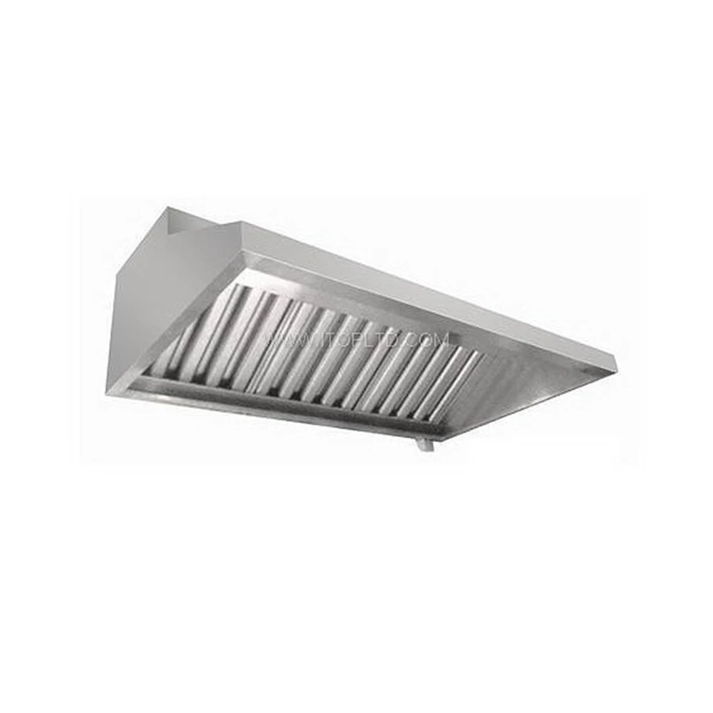 Stainless Steel China Style Hoods Stainless Steel Commercial Kitchen Exhaust Range Hood Restaurant Extraction Hood