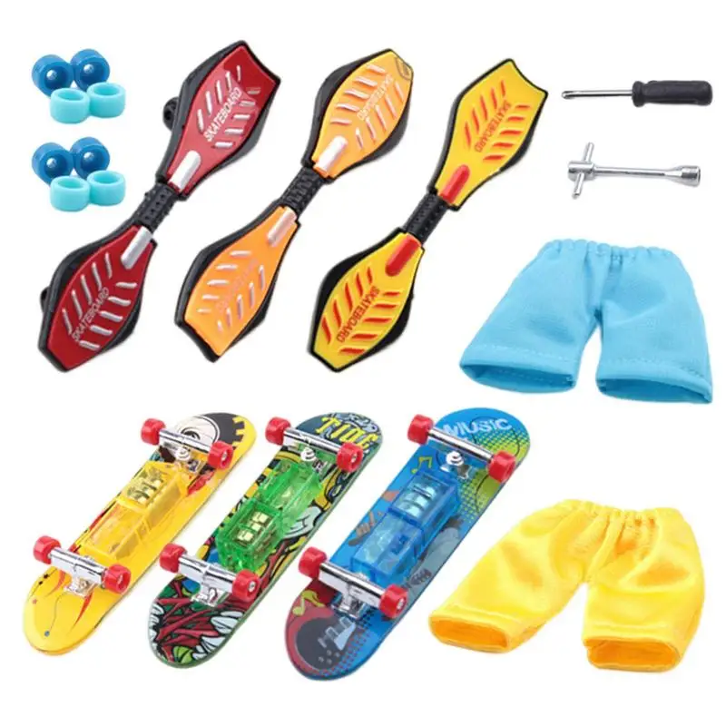 

Mini Skateboards For Fingers Finger Toys For Fingertips Portable Professional Fingerboard Mini Stocking Stuffers Teen Party