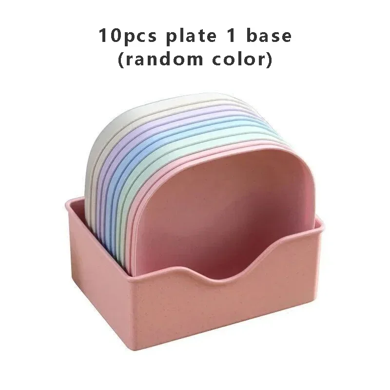 10 plates 1 base