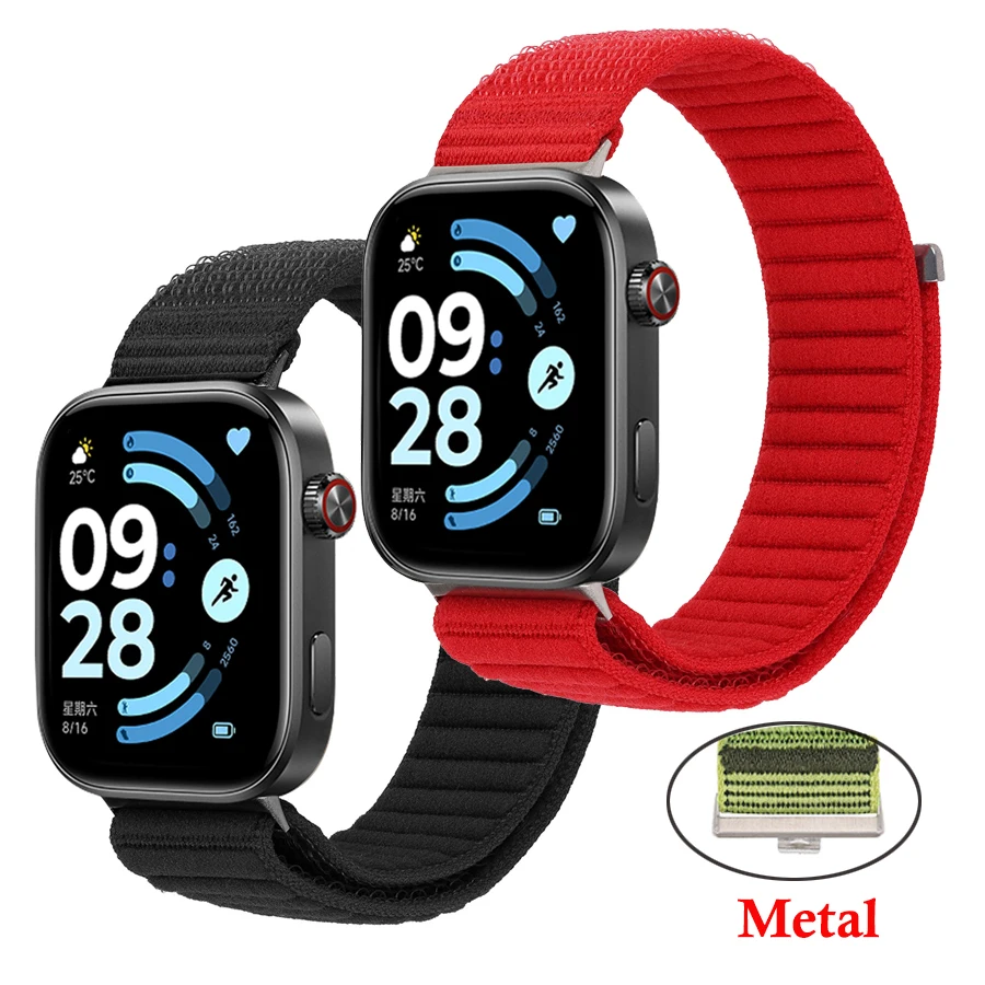 Adjustable Nylon Loop Sport Band - Premium Replacement Strap in Various Colors