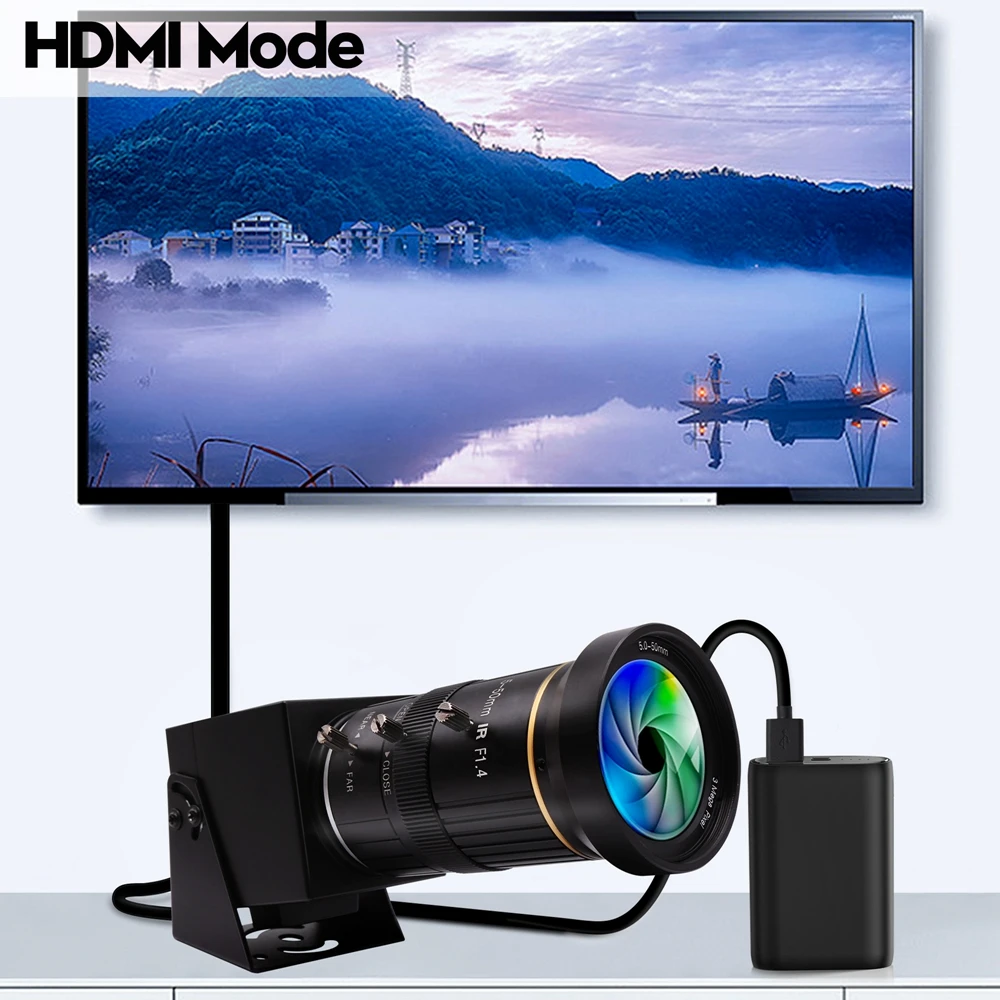 Facecam 4k SVPRO 4K USB HDMI Camera Manual Zoom Webcam For Close