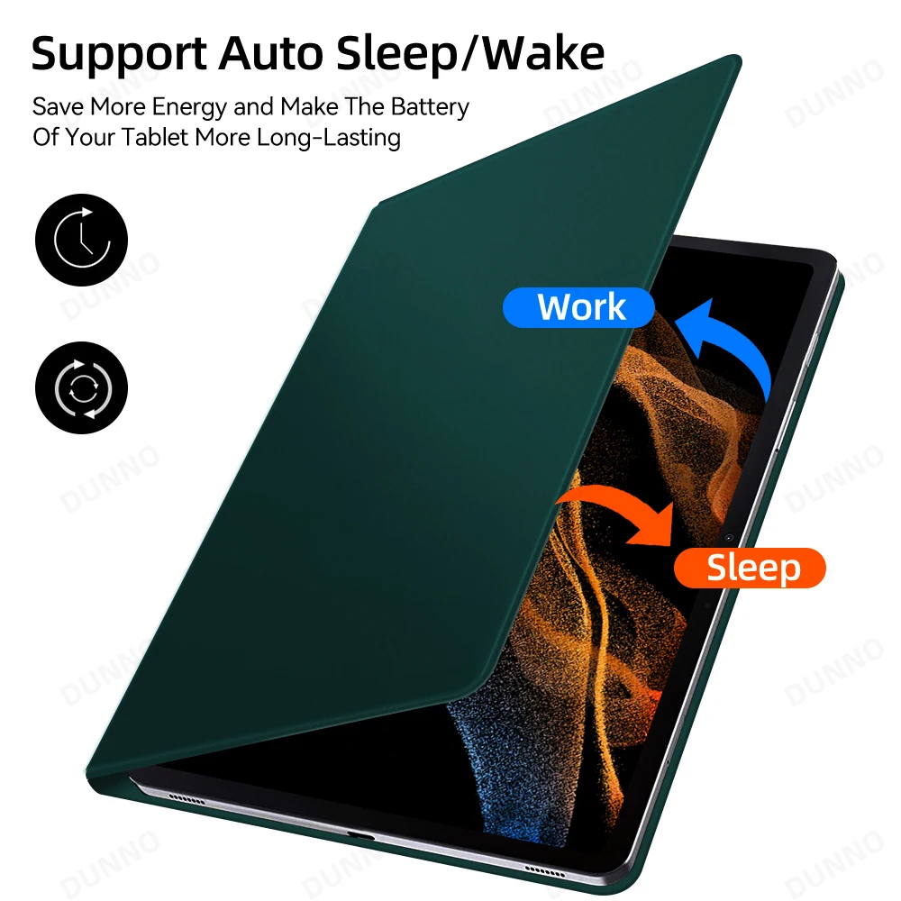 Capa para Tablet Magnética com Suporte para Lápis Embutido Capa para Samsung Galaxy Tab s6 Lite s7 s8 s9 s7 fe s7 Plus s8 s9 Ultra - Imagem 6
