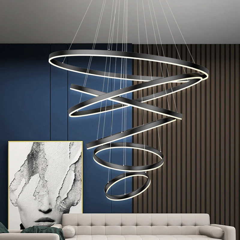Nordic Home Stair Chandelier Living Room and Dining Room Pendant Lights Ceiling Light Indoor Lighting pendant lights,ceiling light,chandelier lighting