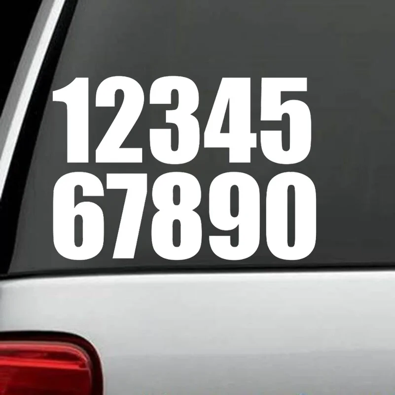 Stickervel letters en cijfers - Stickers kopen? | Korting tot 33