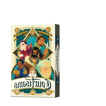 Gioco di Carte Courtisans Party per 2-5 Giocatori, Gioco da Tavolo di Strategia Sociale con Ruoli Nascosti, Divertimento Interattivo per Serate in Famiglia