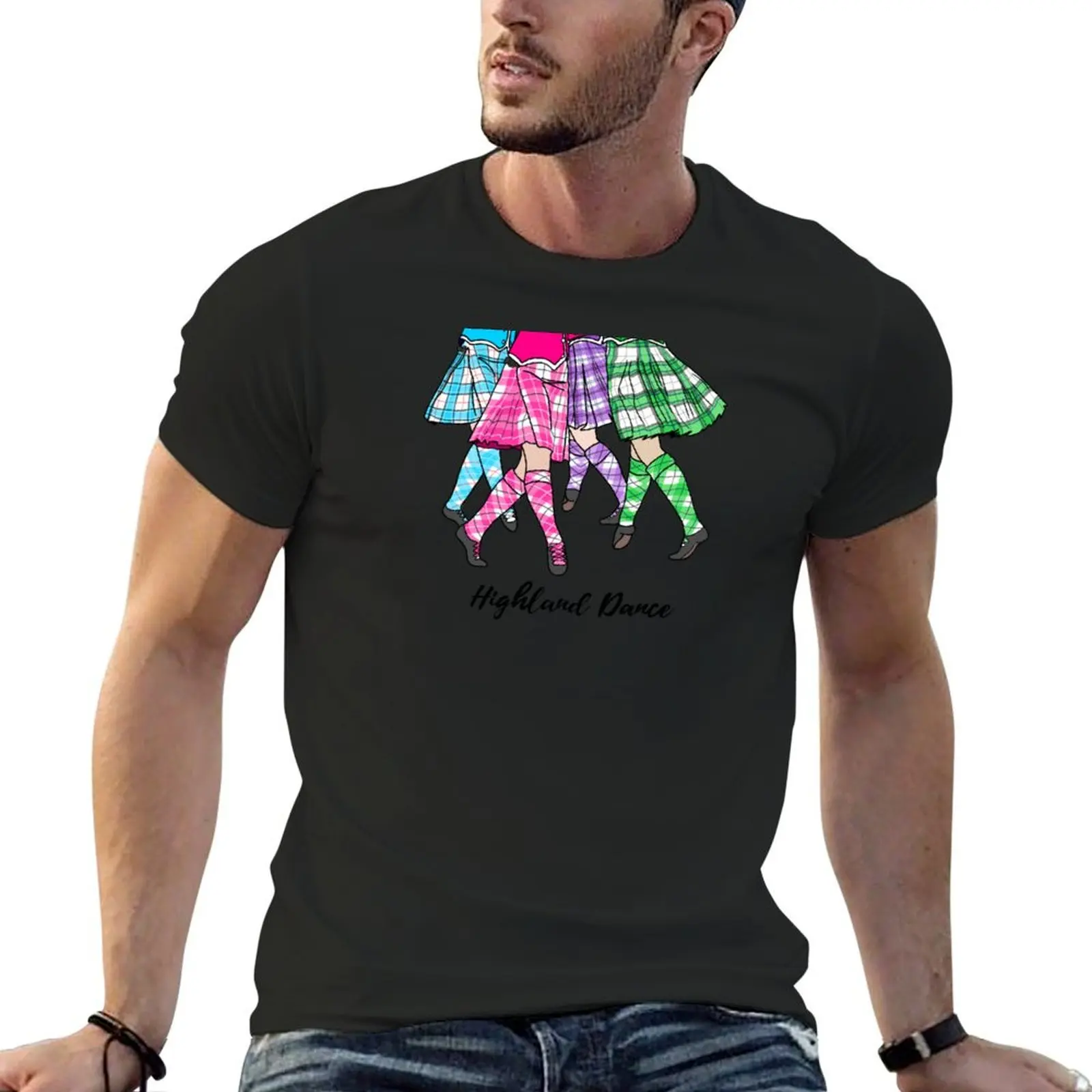 

Swaying Kilts T-Shirt man t shirt cotton graphic tees clothes for men