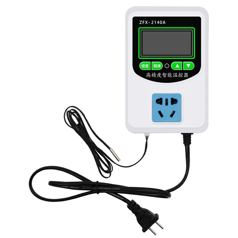 

ZFX-2140A High Precision Intelligent Thermostat Microcomputer Thermostat US Plug