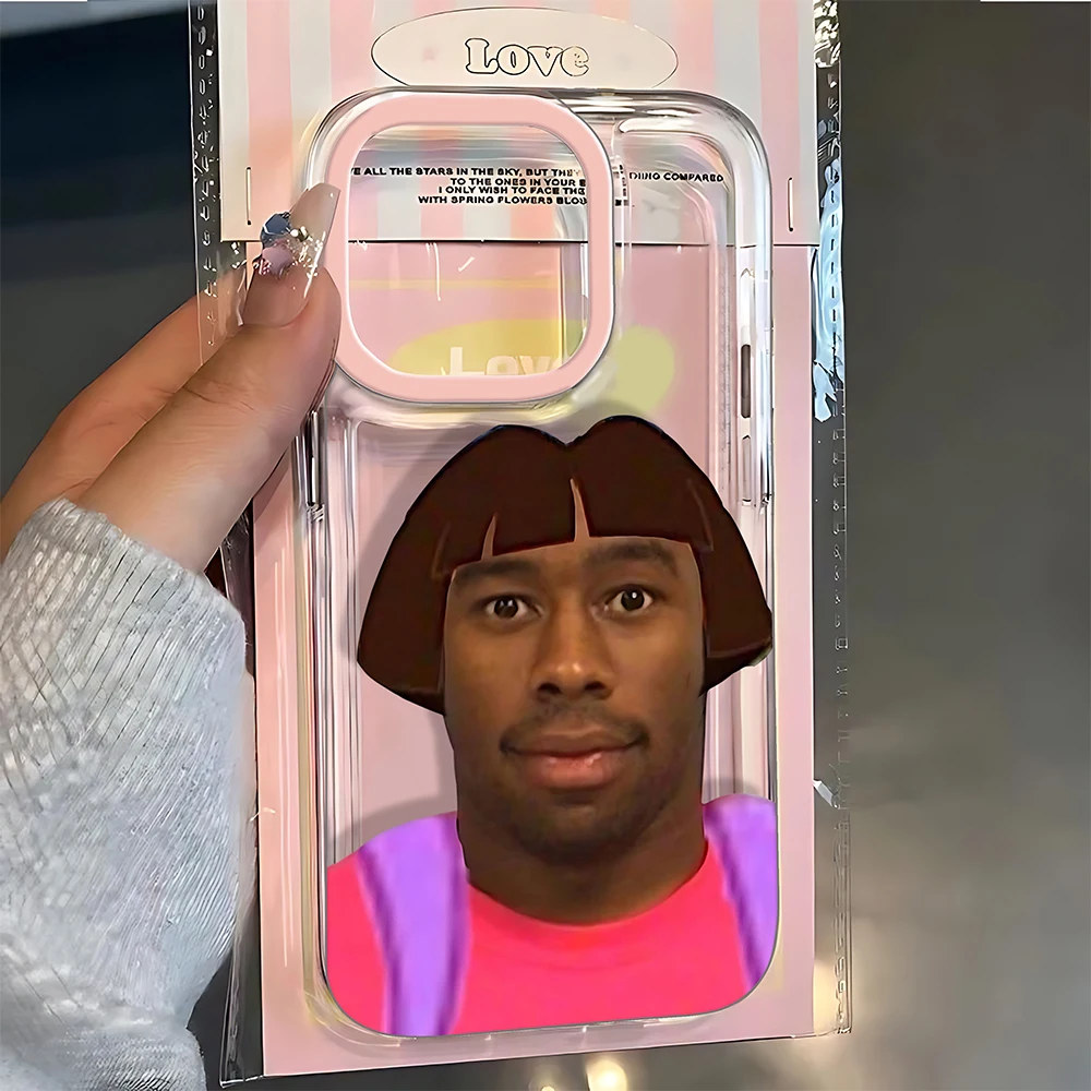 Kanye West YE Transparent Soft TPU Back Cover Phone Case