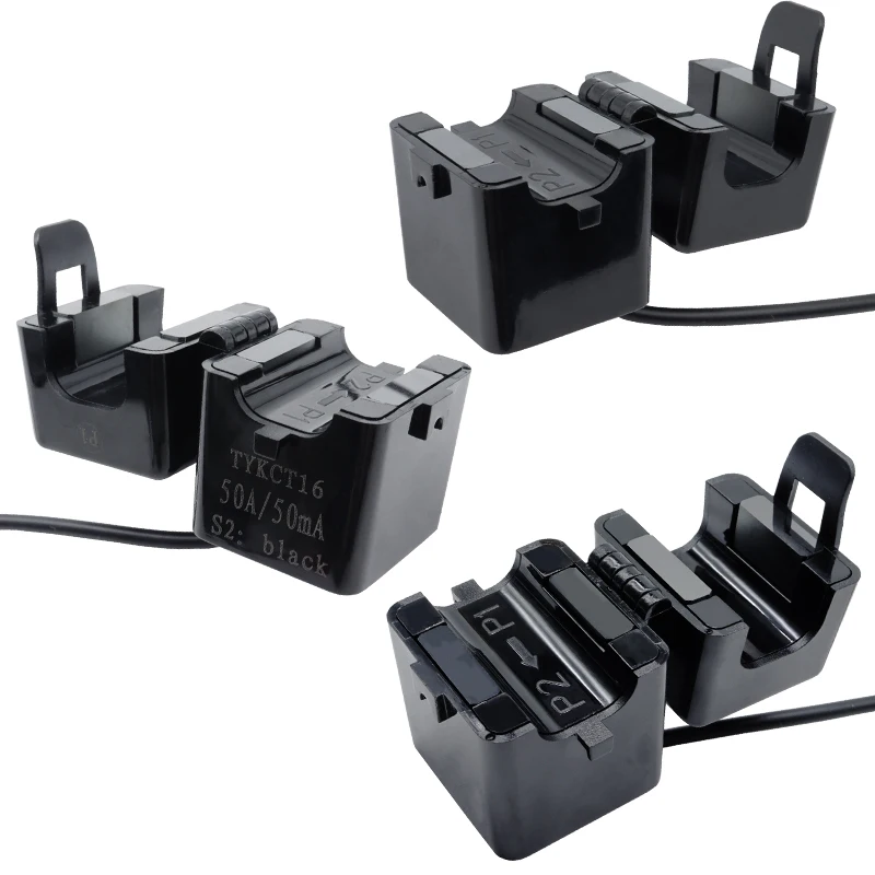 Splt Core Current Transformer KCT16 3pcs current transformer current sensor 5A 10A 20A 30A 40A 50A 60A 80A 100A 1000:1 2000:1