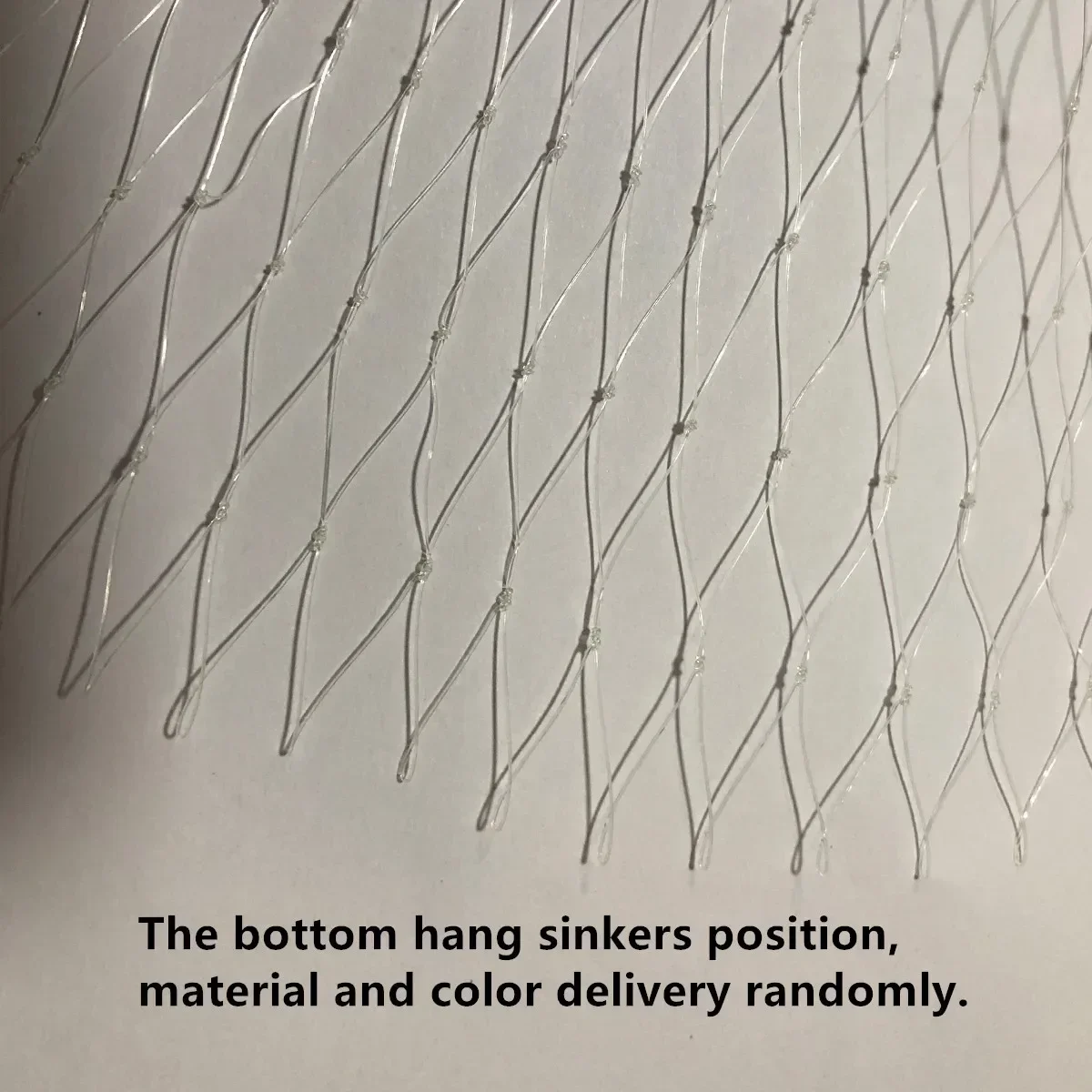 Semi-Finished Products Cast Net,Hand Throw Net,Monofilament Nylon Network,Line 0.3mm-0.48mm,Mesh18mm-40mm,Heigth 3.8m to 5.3m 4