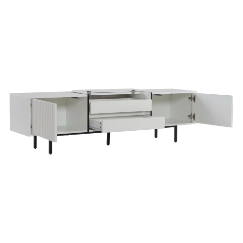 Moderne tv kast zwart wit