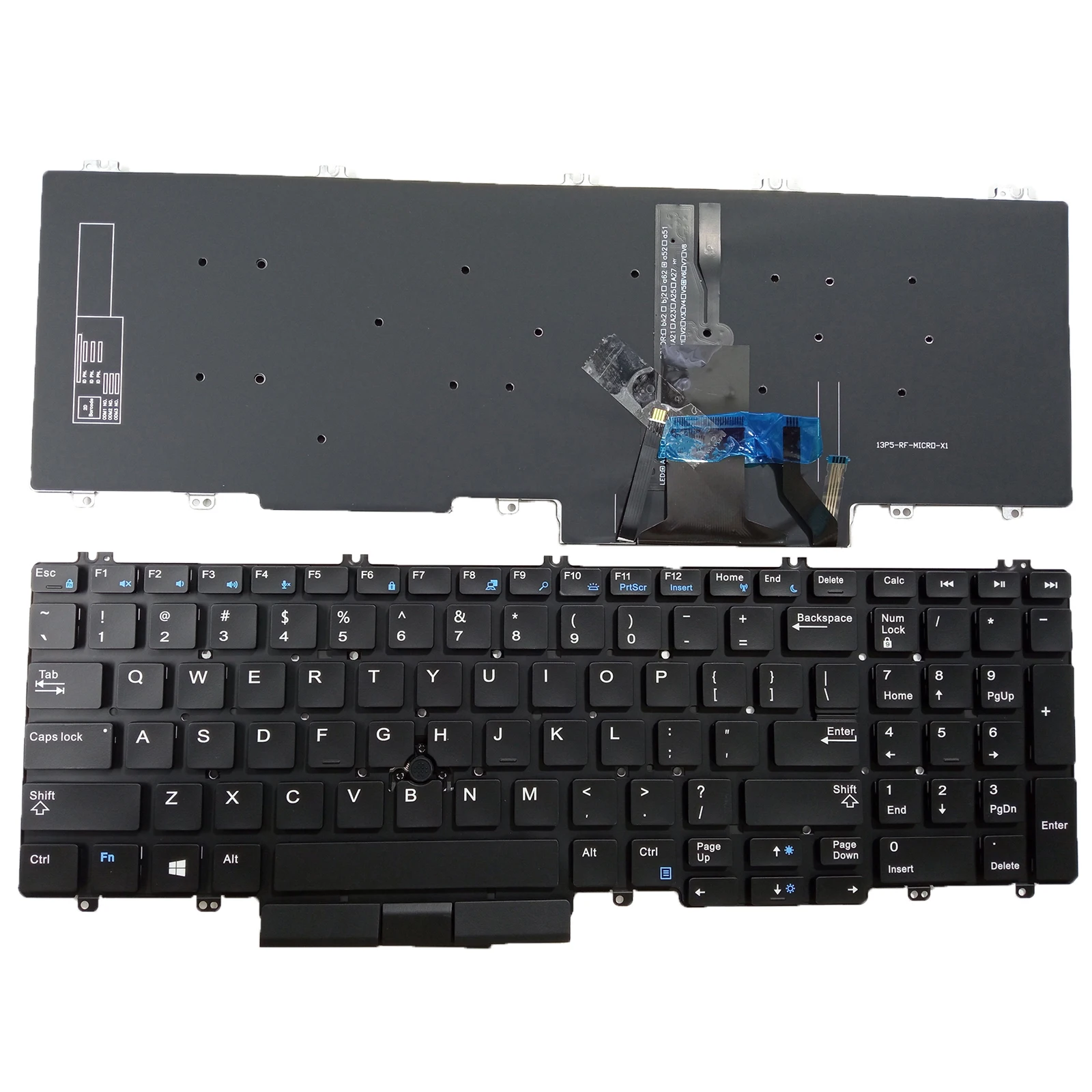 Nuovo Per Dell Precision 3530 7530 7730 E7530 M7530 Tastiera Retroilluminata Usa