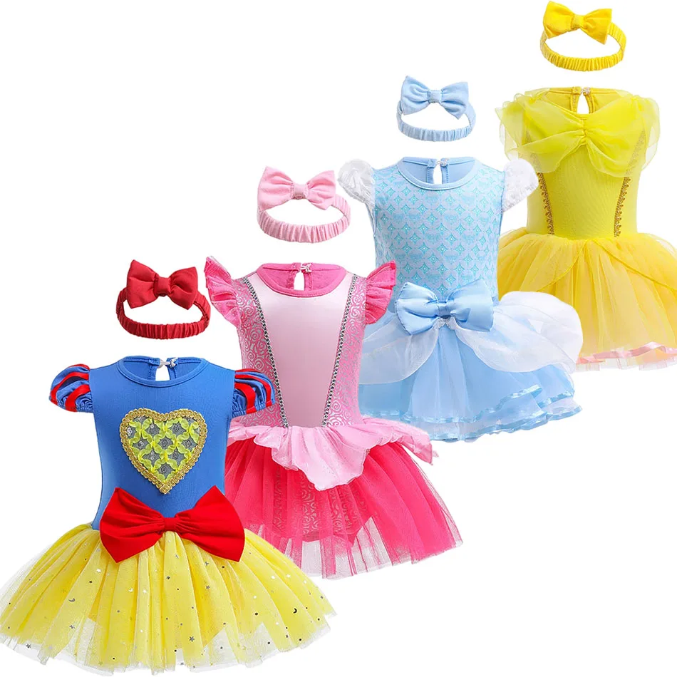 Baby Elsa Dress Girl Children Princess Aurora Costume Baby Girl