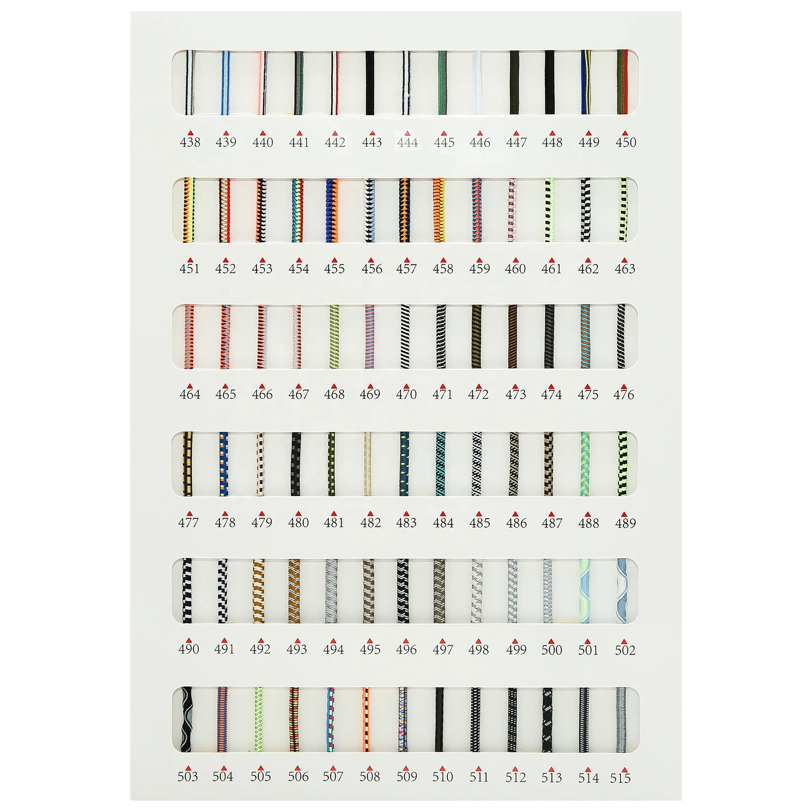UV Resistant Stock 500 Colors Personalized Patterns 2mm 2.5mm 3mm Bungee Shock Cords