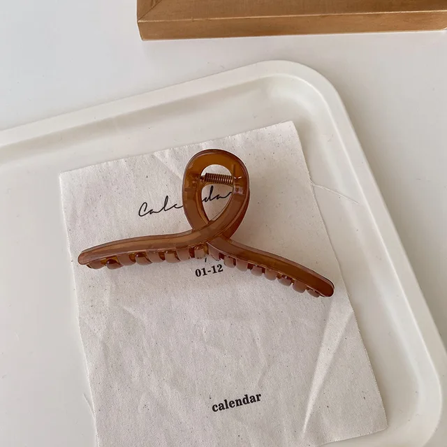 Vintage Cross Hair Clip Large Barrette Crab Hair Claws Bath Clip Ponytail Clip for Women Girls Claw Clip Hair Accessories A9