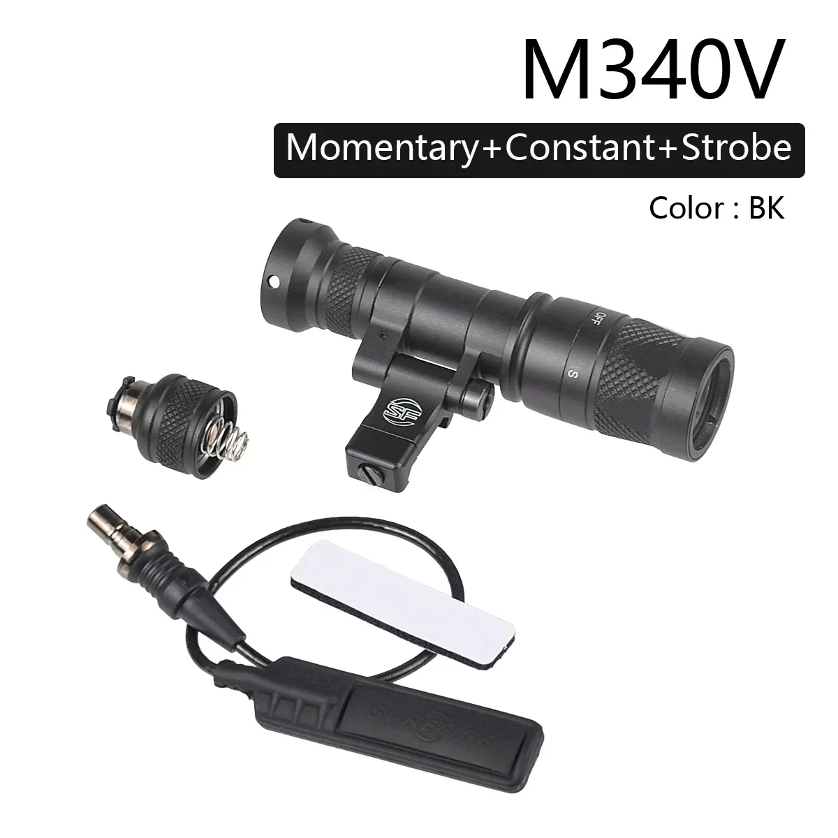 Taktische Surefire M300 M600 M640DF M640V M340V M340C LED-Taschenlampe M640 M340 Airsoft Gewehrleuchte AR15 Licht 20mm Picatinny-Schiene – Detail 10