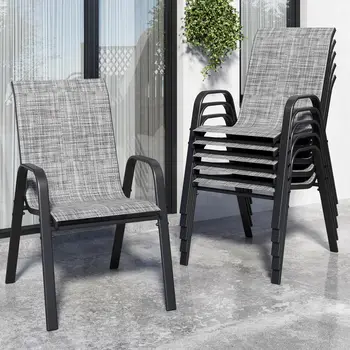 Stackable Patio Dining Chairs 1