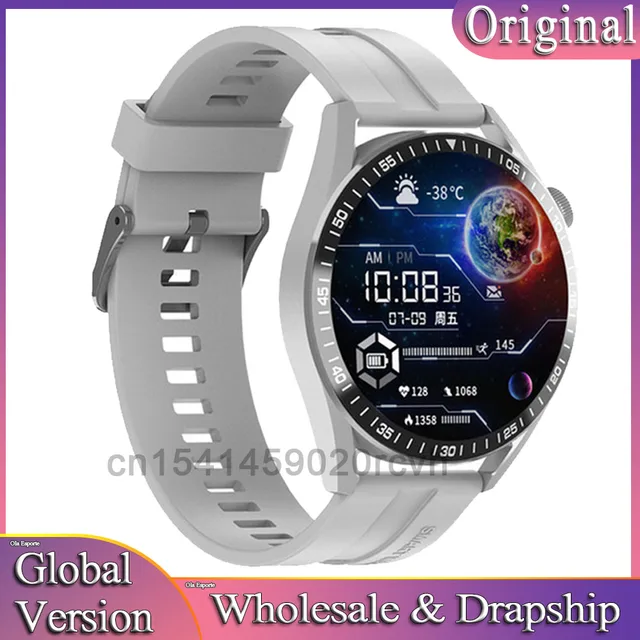 Original Smart Watch Men HD Bluetooth Call Fitness Tracker Health Monitor IP67 Waterproof Smartwatch Women for Android iOS Phone