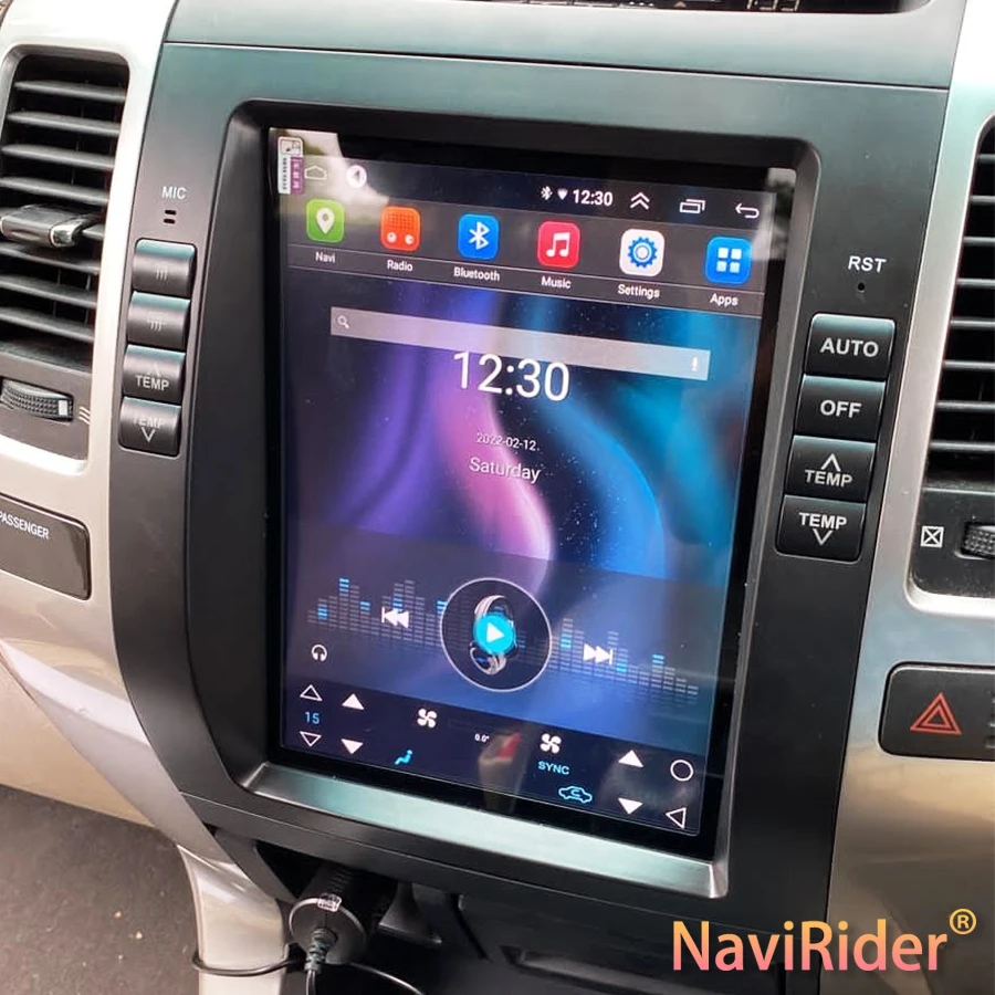 

Для Prado 120 Lexus GX470 радио Android 13 для Toyota Land Cruiser 2002 - 2009 Tesla стерео автомобильный мультимедийный плеер GPS головное устройство