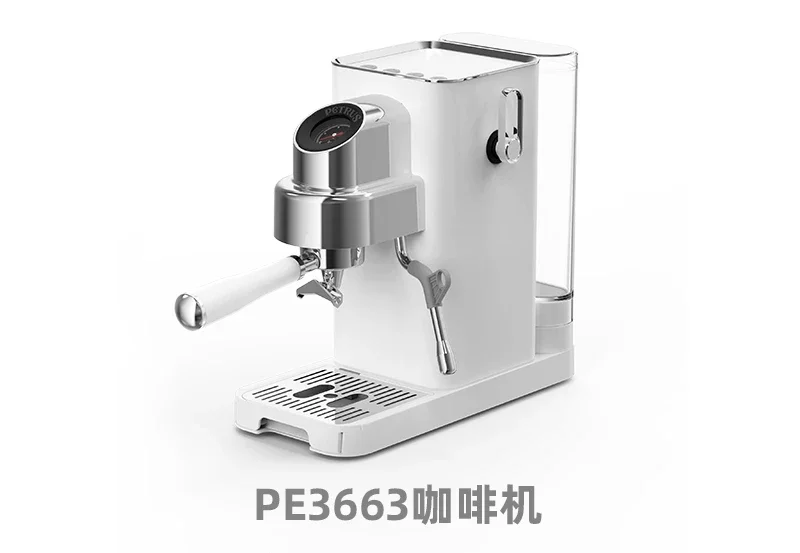 Semi-自動エスプレッソマシン,小型コーヒーメーカー,フル