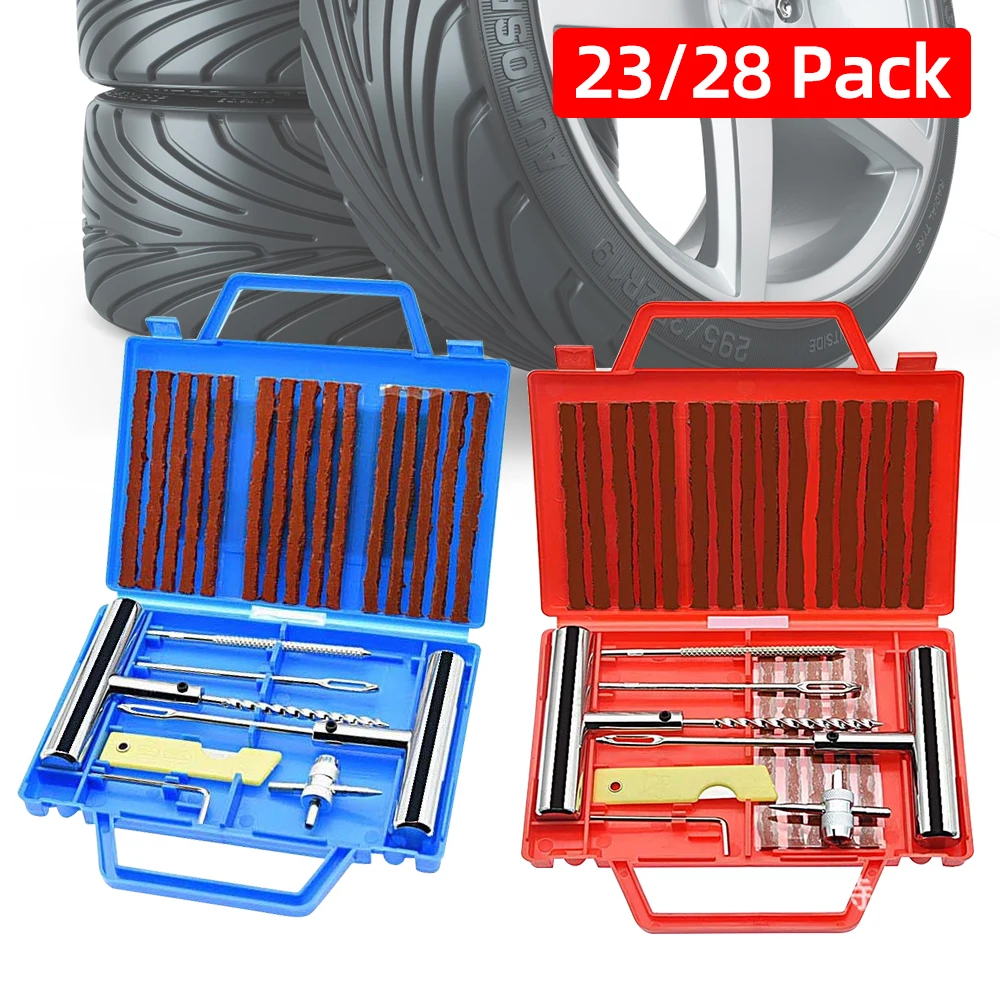 CarTirePunctureRepairKitCarTubelessMotorcycleBikeTyreRepair