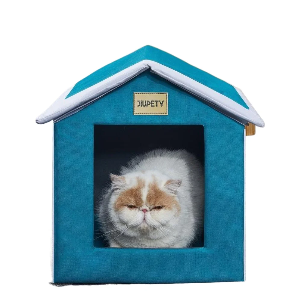 

Waterproof, outdoor, pet house - cat, all-weather shelter, cat house, safe and comfortable, easy to install, durable and sturdy